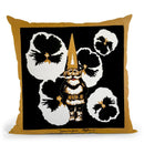 Valenti Gnome Throw Pillow By Dominique Steffens