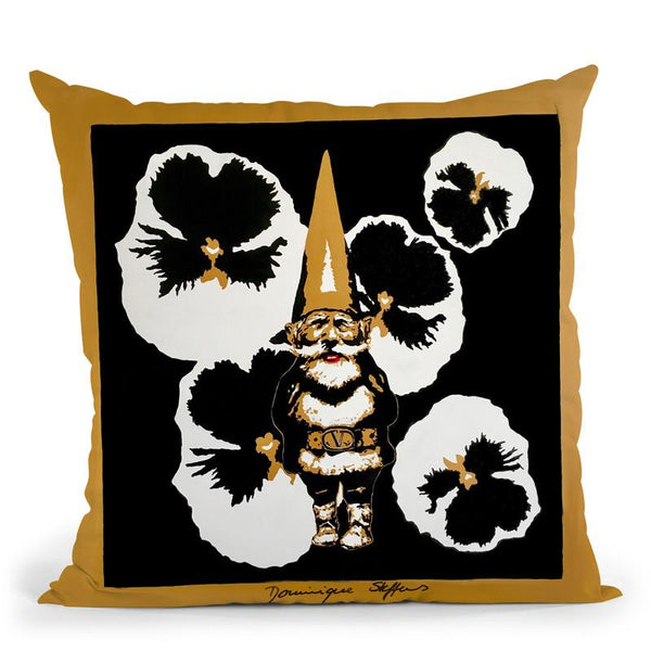 Valenti Gnome Throw Pillow By Dominique Steffens
