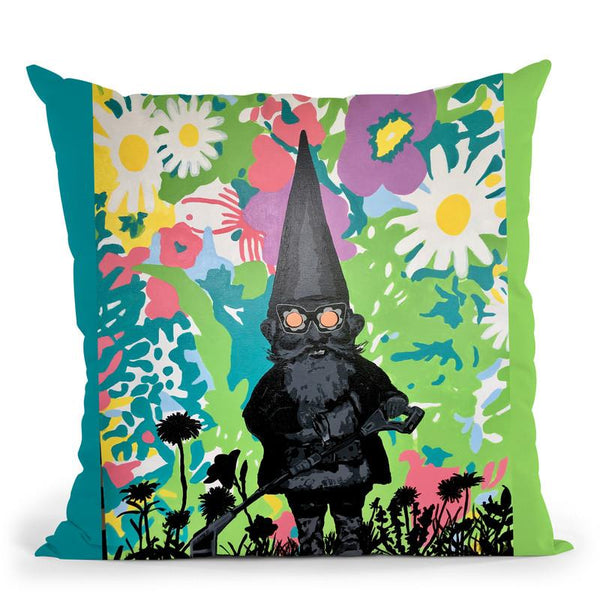Weedwacker Throw Pillow By Dominique Steffens