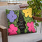 Andys Flowers Throw Pillow By Dominique Steffens