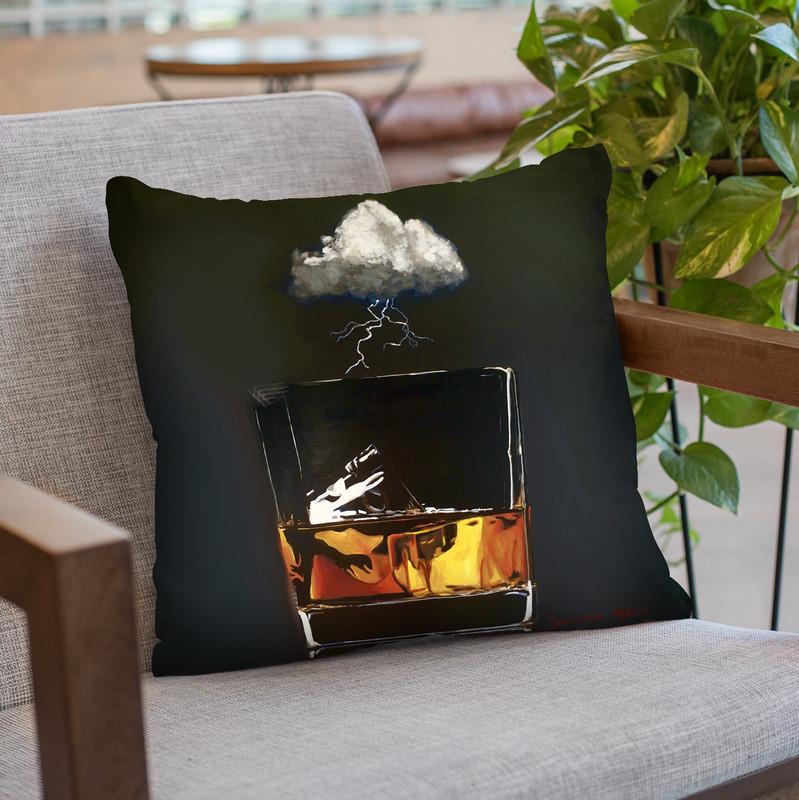 Stormy Daniels Throw Pillow By Dominique Steffens