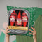 Cookie Xmas Gnomes Throw Pillow By Dominique Steffens