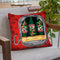 Xmas Gnomes Candy Cane Throw Pillow By Dominique Steffens