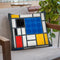 Mondrian Throw Pillow By Dominique Steffens