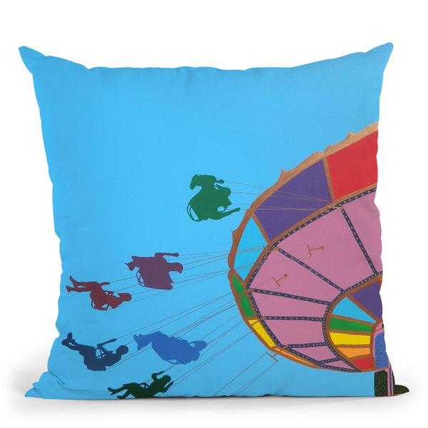 Marry Go Round  Throw Pillow By Dominique Steffens