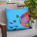 Marry Go Round  Throw Pillow By Dominique Steffens
