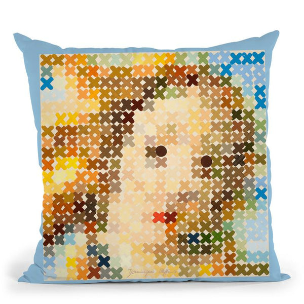 Xo Botticelli Venus Zoom Left Throw Pillow By Dominique Steffens