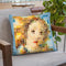 Xo Botticelli Venus Zoom Left Throw Pillow By Dominique Steffens