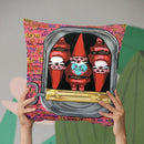 Be Mine Gnome Throw Pillow By Dominique Steffens