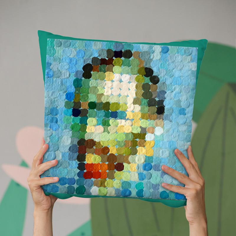 Vincent Throw Pillow By Dominique Steffens