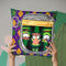 Mardi Gras Gnomes Throw Pillow By Dominique Steffens