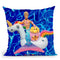 Pool Unicorn Throw Pillow By Dominique Steffens