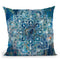 Mandala In Blue Ii Throw Pillow By Danhui