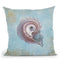 Treasures From The Sea Iii Watercolor Throw Pillow By Danhui