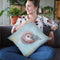 Treasures From The Sea Iii Watercolor Throw Pillow By Danhui