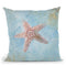 Treasures From The Sea Iv Watercolor Throw Pillow By Danhui