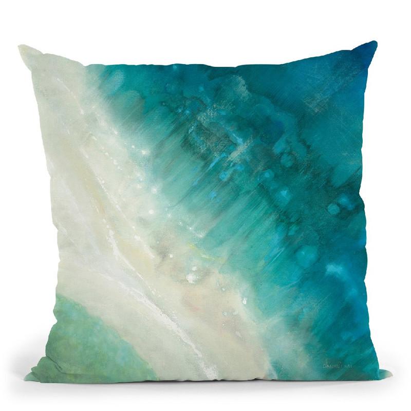 Birdseye View  Throw Pillow By Danhui