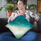 Birdseye View  Throw Pillow By Danhui
