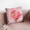 Blushing Metallic Peony Throw Pillow By Danhui