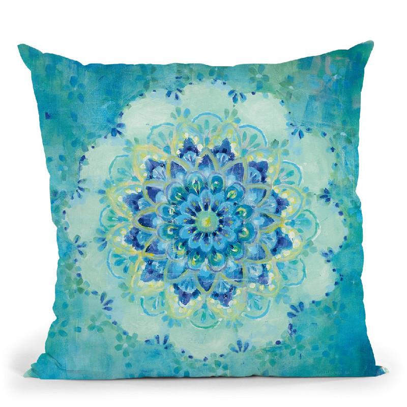 Coastal Jewels Throw Pillow By Danhui