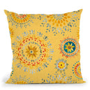 Floursack Autumn Pattern Vd Throw Pillow By Danhui