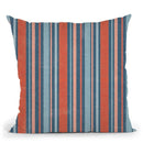 Floursack Nautical Pattern Iib Throw Pillow By Danhui