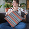 Floursack Nautical Pattern Iib Throw Pillow By Danhui