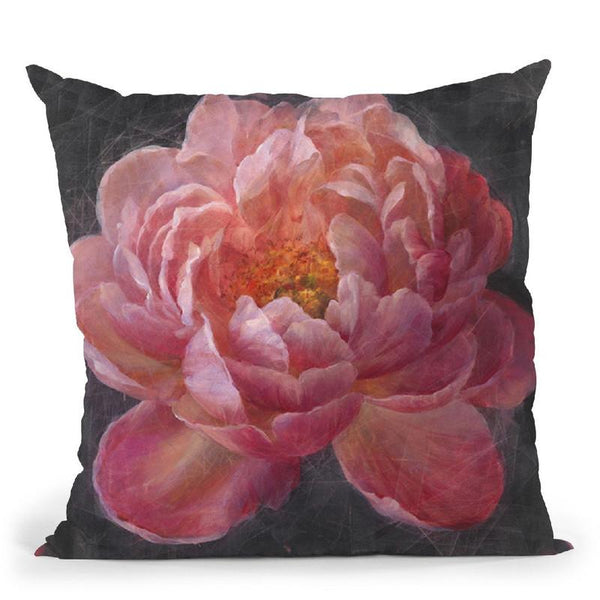 Vivid Floral I Throw Pillow By Danhui