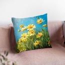 Summer Field I Throw Pillow By Danhui