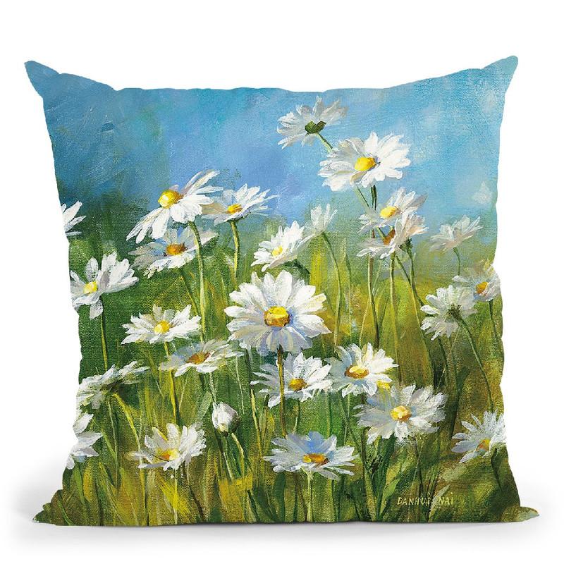 Summer Field Ii Throw Pillow By Danhui