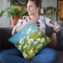 Summer Field Ii Throw Pillow By Danhui