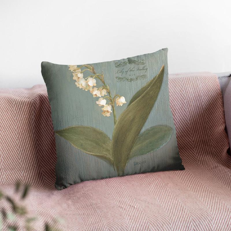 May Lily Throw Pillow By Danhui