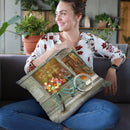French Flowershop Throw Pillow By Danhui
