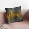 Black And Gold Abstract Throw Pillow By Danhui
