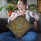 Bombay Bohemian Throw Pillow By Danhui