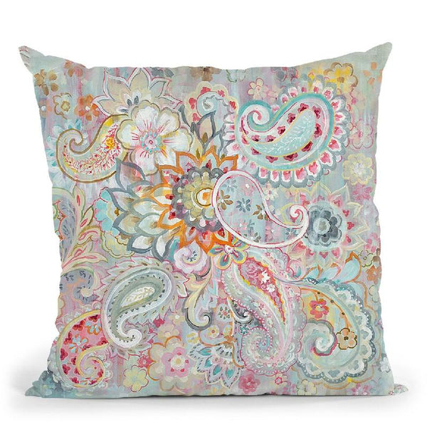 Boho Japonais Throw Pillow By Danhui