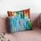 Rainbow Of Stripes Throw Pillow By Danhui