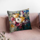 Fall Bouquet Throw Pillow By Danhui