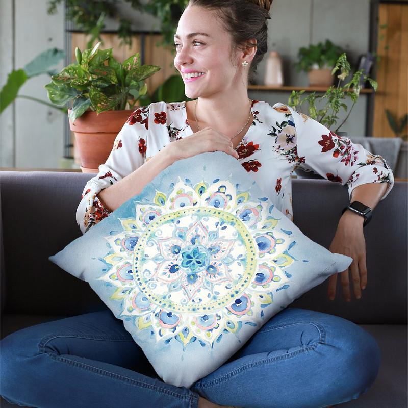 Jaipur Viii Throw Pillow By Danhui