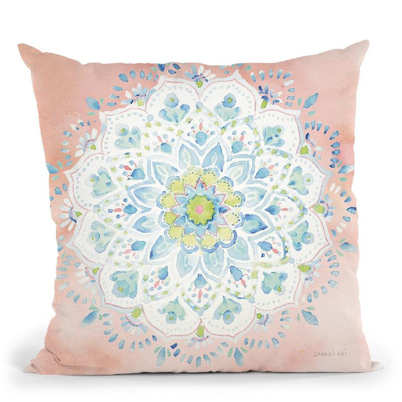 Jaipur V Throw Pillow By Danhui