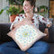 Jaipur V Throw Pillow By Danhui