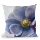 Contemporary Anemone Throw Pillow By Danhui