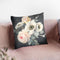 Roses And Anemones Throw Pillow By Danhui