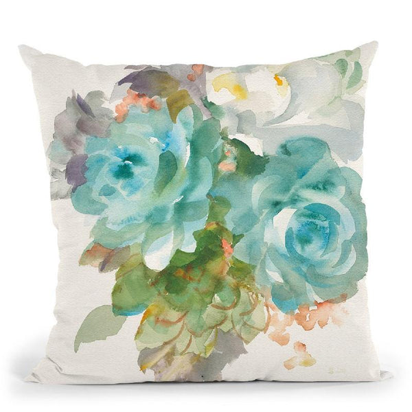 Garden Bouquet Iii Throw Pillow By Danhui