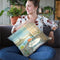 Morning On The Seine Crop Throw Pillow By Danhui