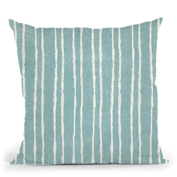 Floursack Holiday Bright Pattern Ivd Throw Pillow By Danhui