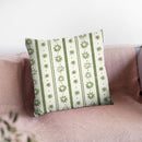 Floursack Holiday Bright Pattern Iih Throw Pillow By Danhui