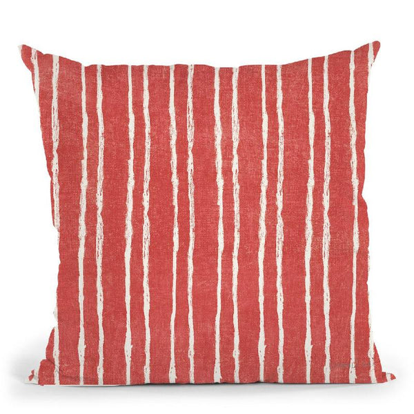 Floursack Holiday Bright Pattern Ivb Throw Pillow By Danhui