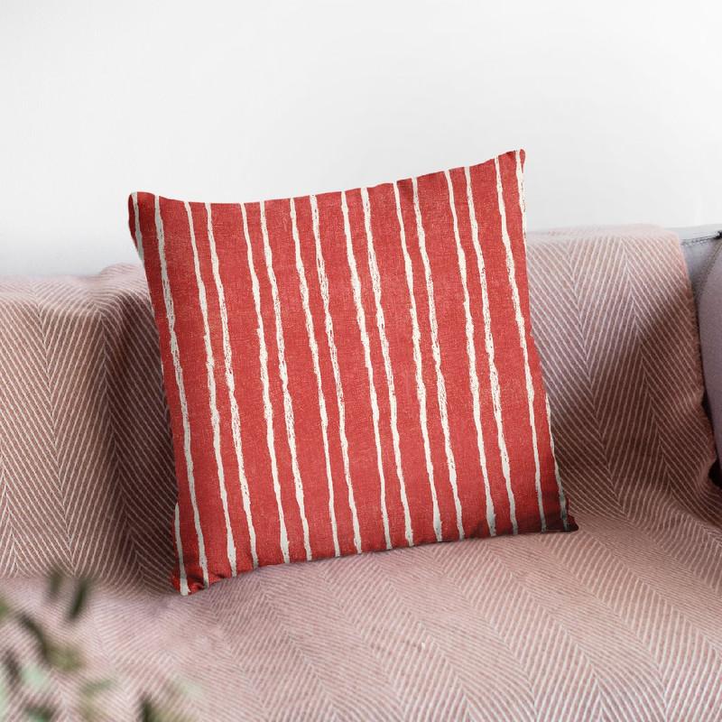 Floursack Holiday Bright Pattern Ivb Throw Pillow By Danhui