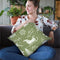 Floursack Holiday Bright Pattern Id Throw Pillow By Danhui